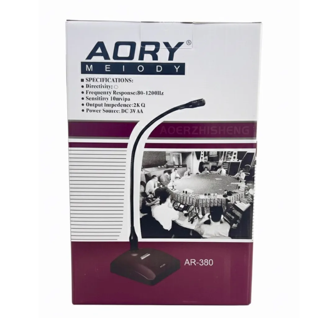 Desktop Microphone AORY AR-380 box.webp