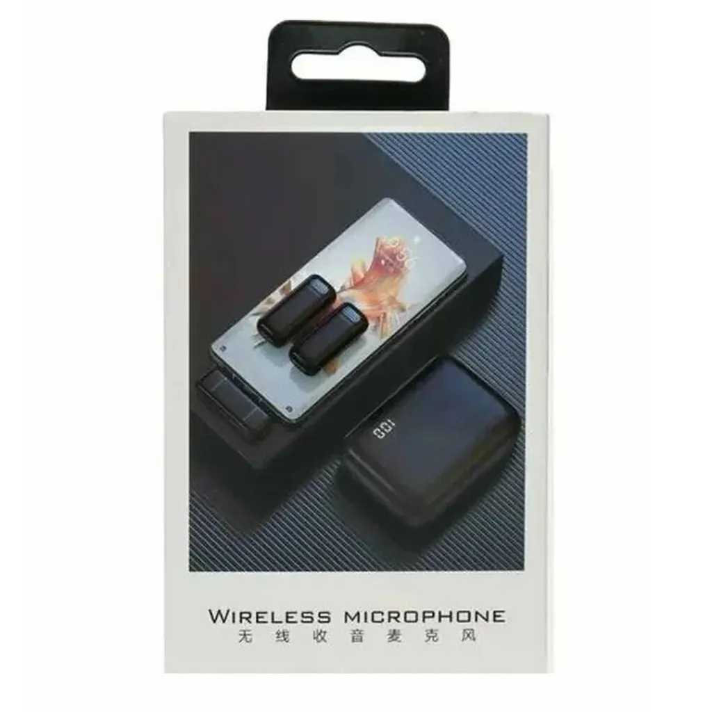 Wireless Mobile Microphone Double box.webp