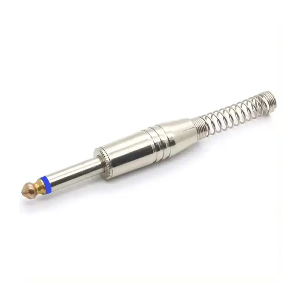 1/4" Jack Spring Silver Mono