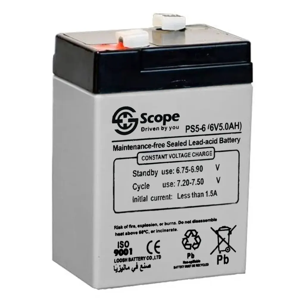 BATTERY SCOPE 6V-5A