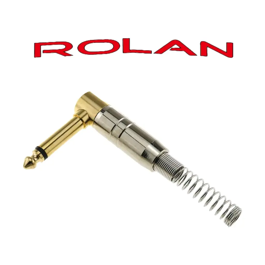 1/4" Jack Rolan Right Angle Mono