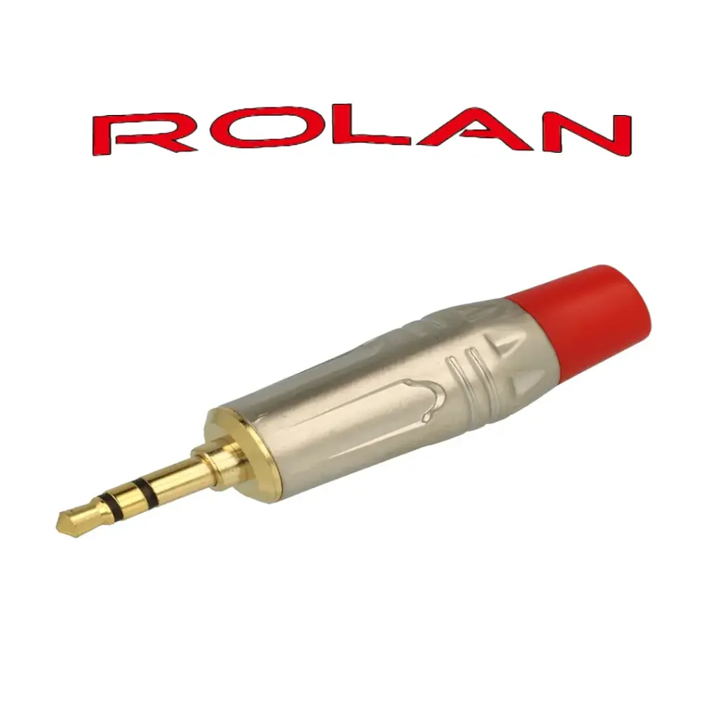1/8" Jack 3 Pole Rolan Silver