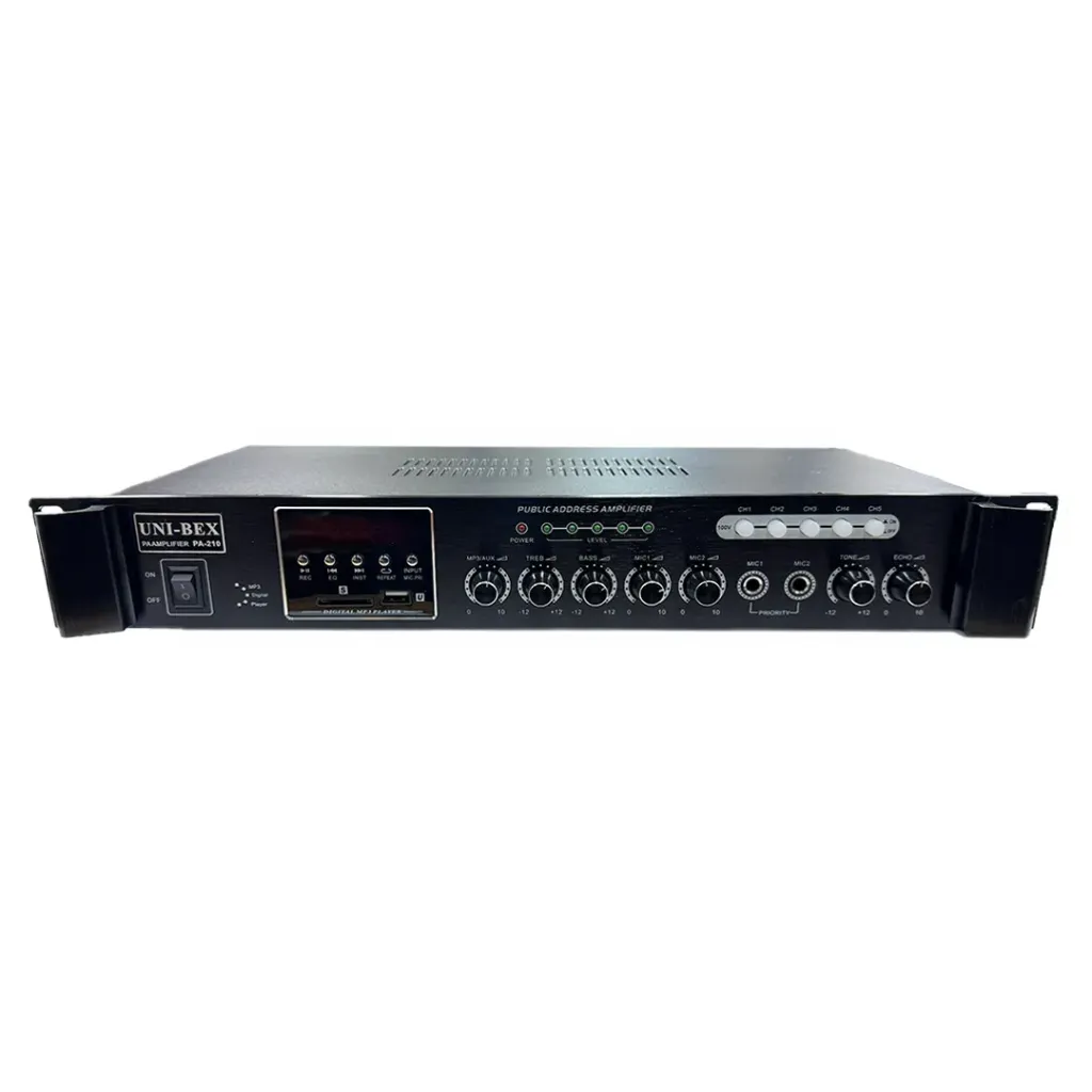 AMPLIFIER UNI-BEX PA-210///100-130W [5 ZONE]