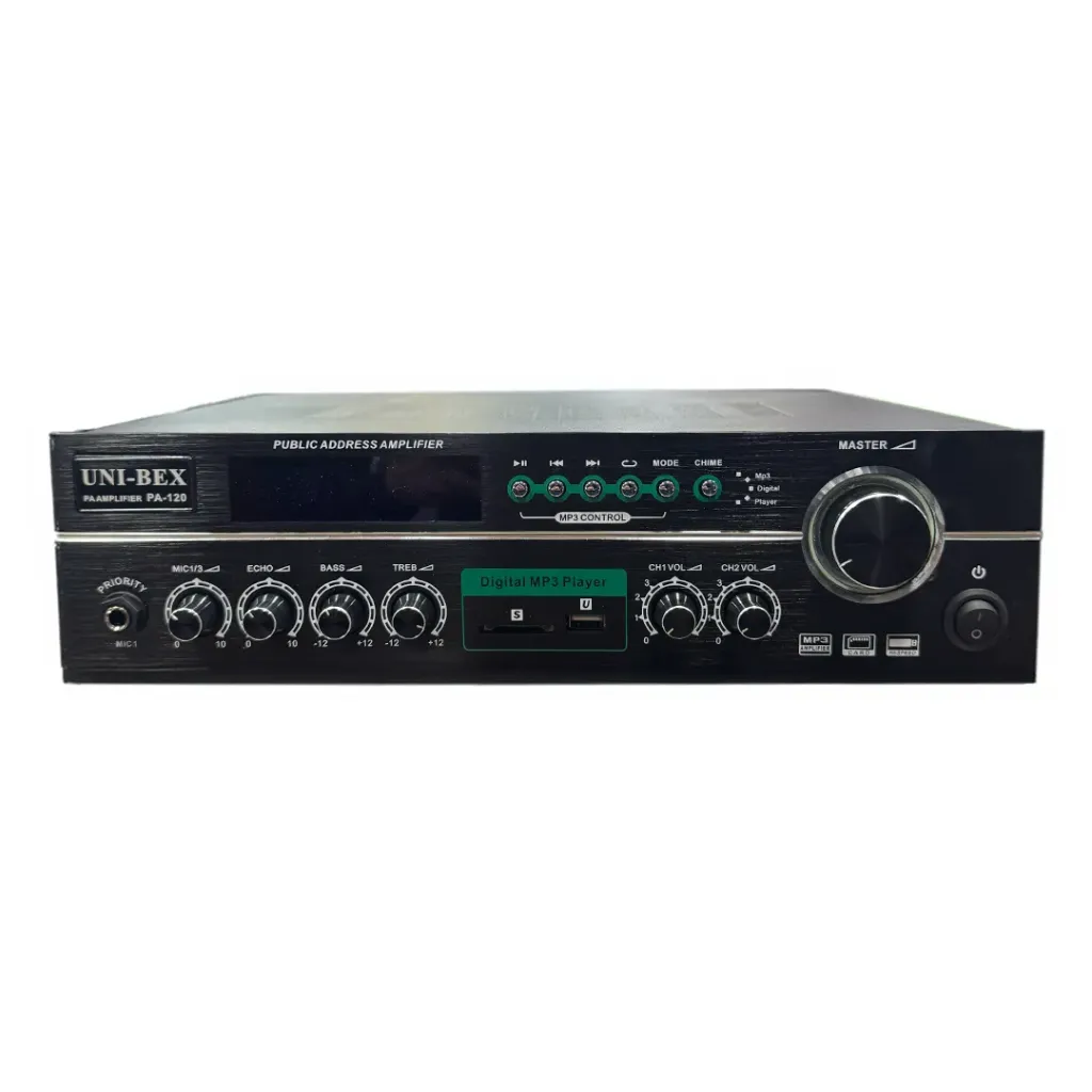 AMPLIFIER UNI-BEX PA-120///120-160W[2 ZONE]