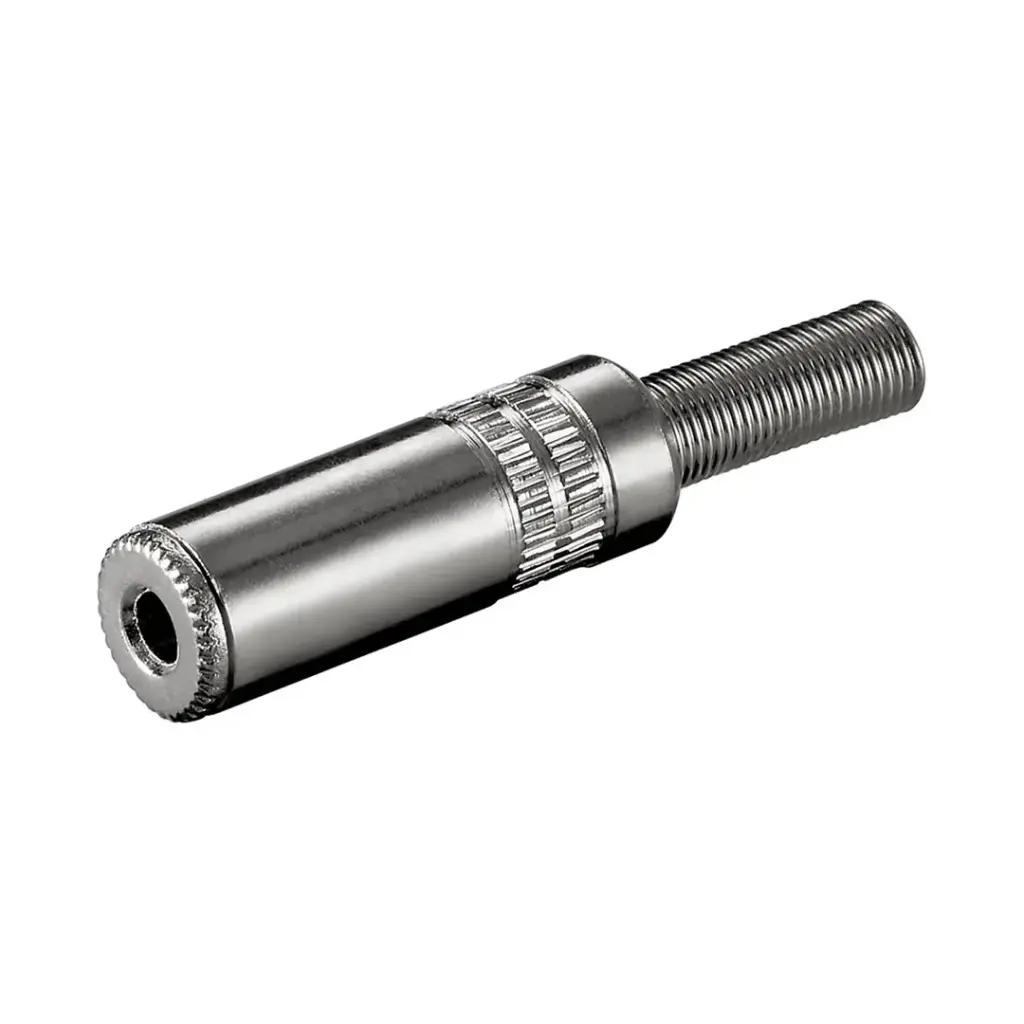 1/8" Jack 3 Pole Metal (F)