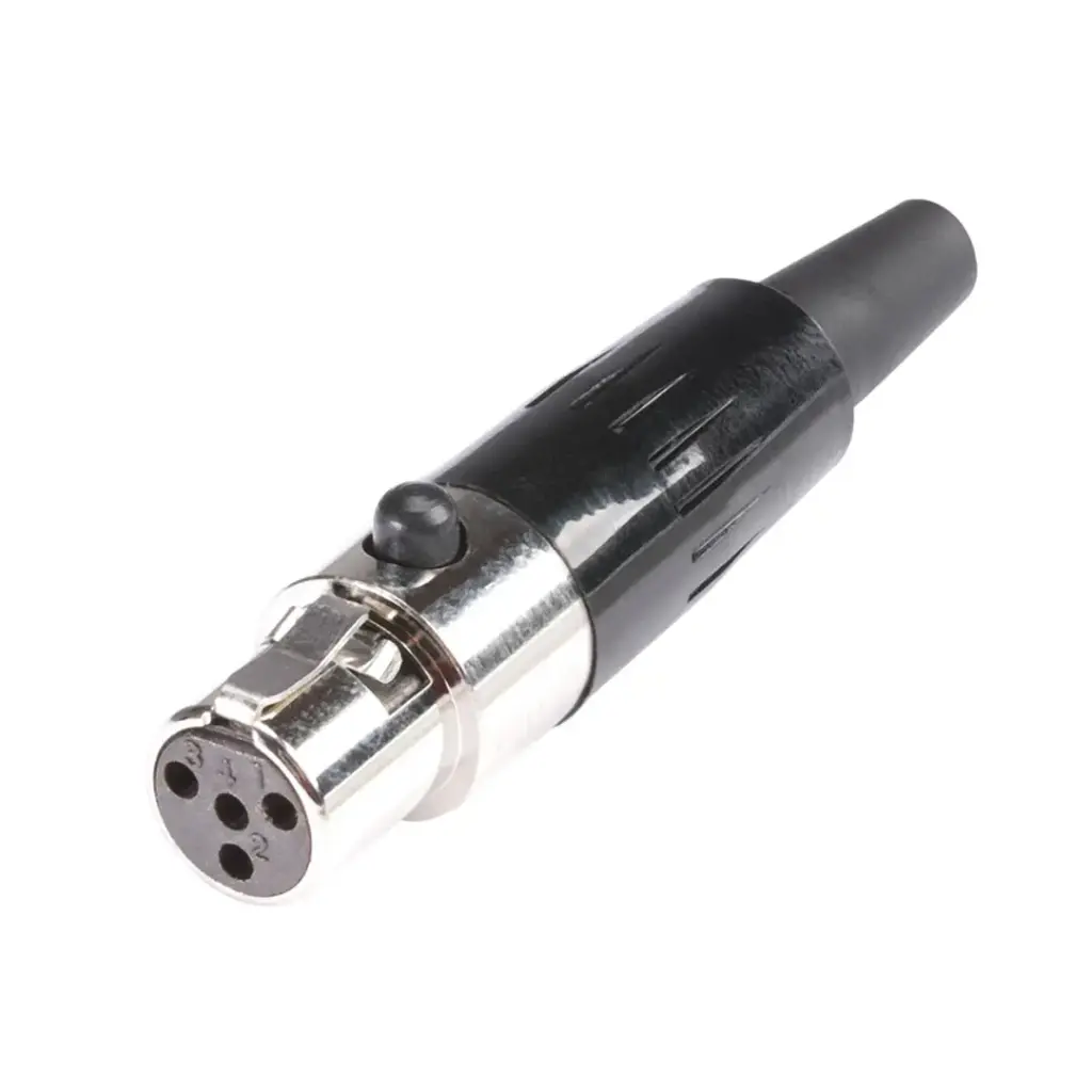 Mini XLR Jack 4 Pole