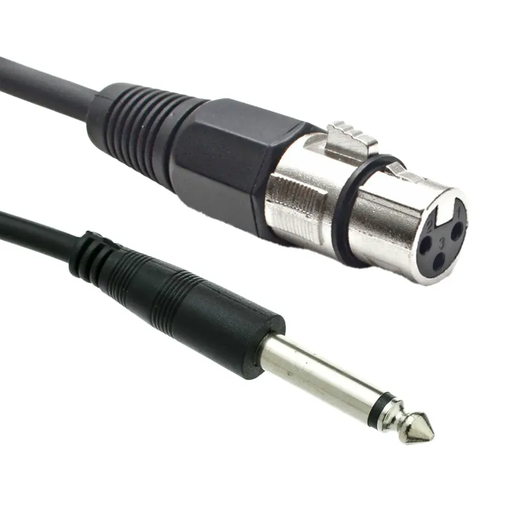 CABLE XLR X 1/4"  10M CHINA