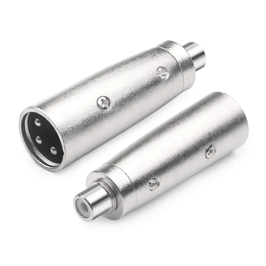 XLR(M) - RCA(F) Audio Adapter