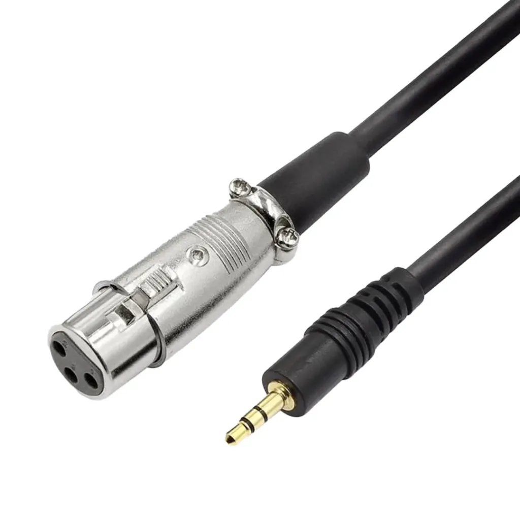 CABLE XLR(F) X 1/8" 3M