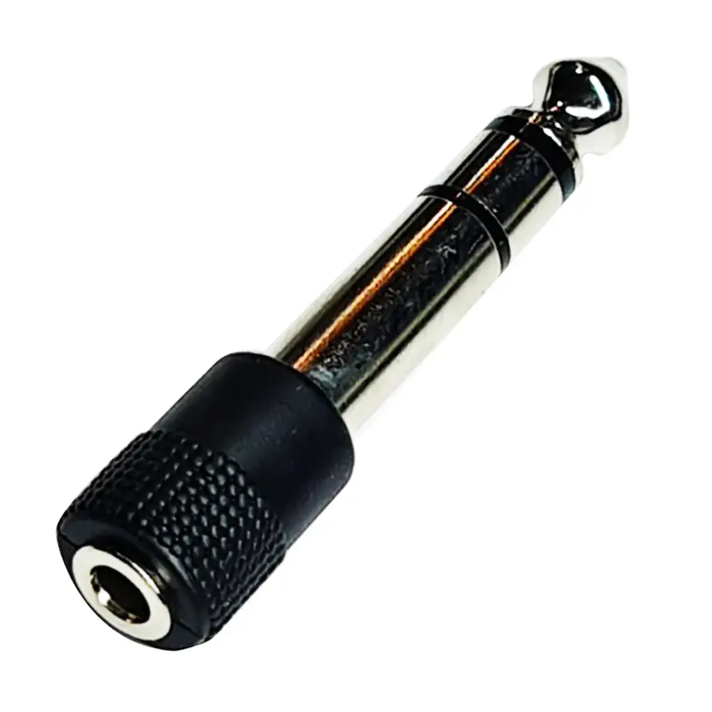 1/8"(F) - 1/4"(M) Audio Adapter Rubber