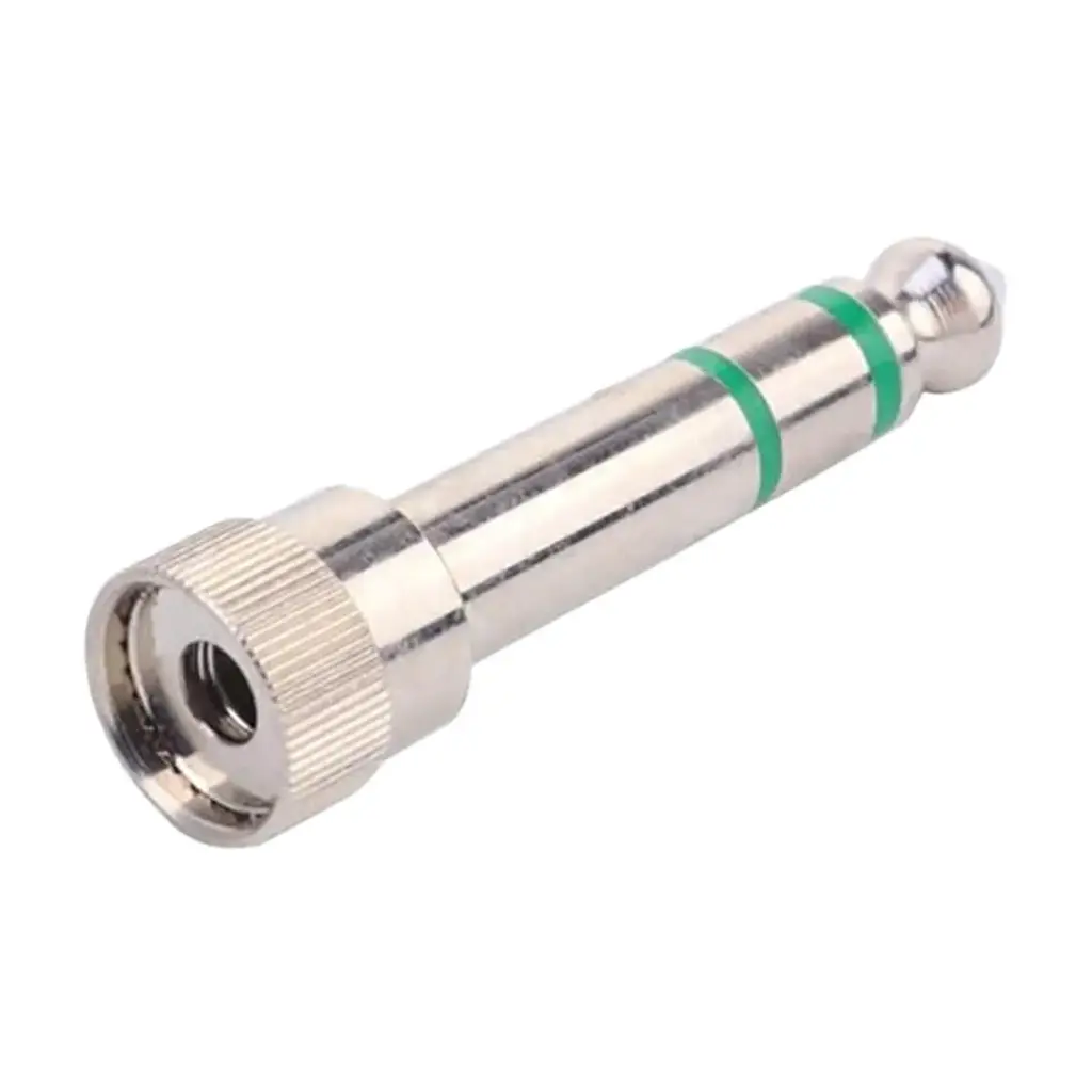 1/8"(F) - 1/4"(M) Audio Adapter Green