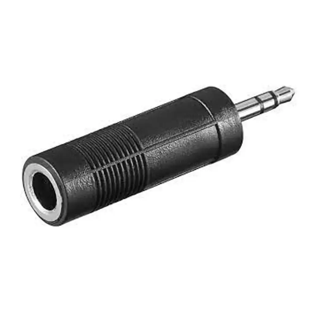 1/4"(F) - 1/8"(M) Audio Adapter Plastic