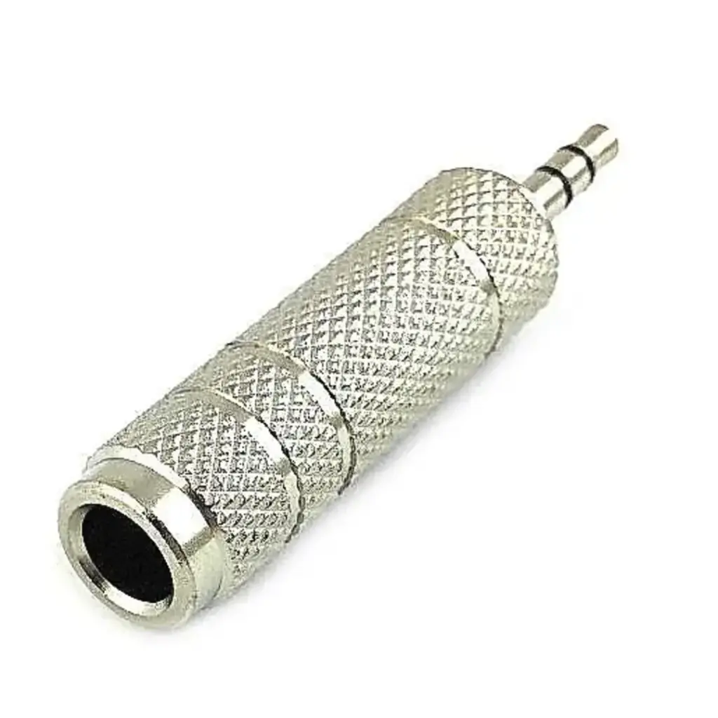 1/4"(F) - 1/8"(M) Audio Adapter Metal
