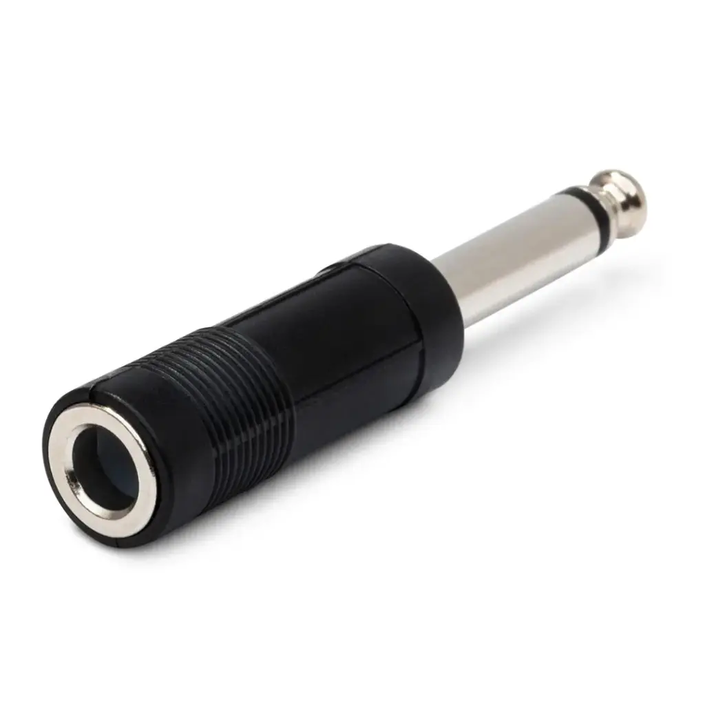 1/4"(F) Stereo - 1/4"(F) Mono Audio Adapter