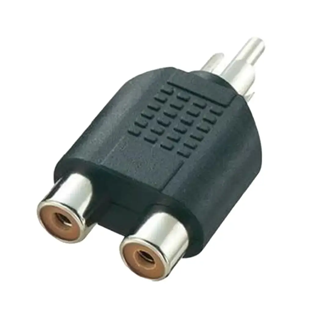 2*RCA(F) - RCA(M) Audio Adapter