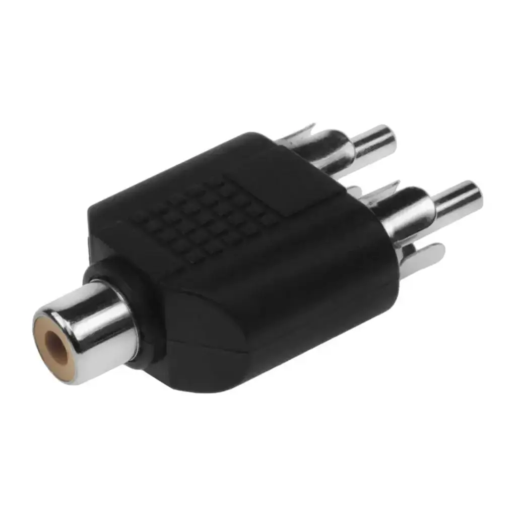 2*RCA(M) - RCA(F) Audio Adapter