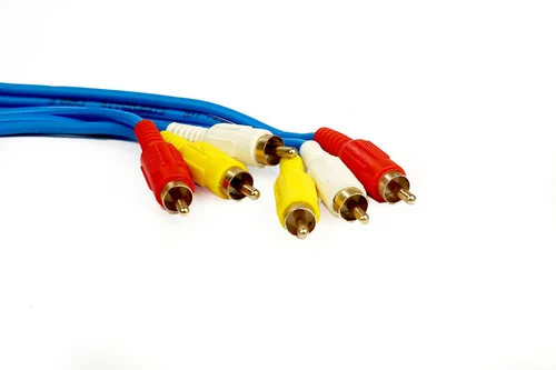 CABLE (3)RCA X (3)RCA 5M COLOR TRANSPARENT