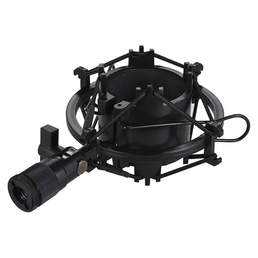 Shock Mount Microphone Metal  