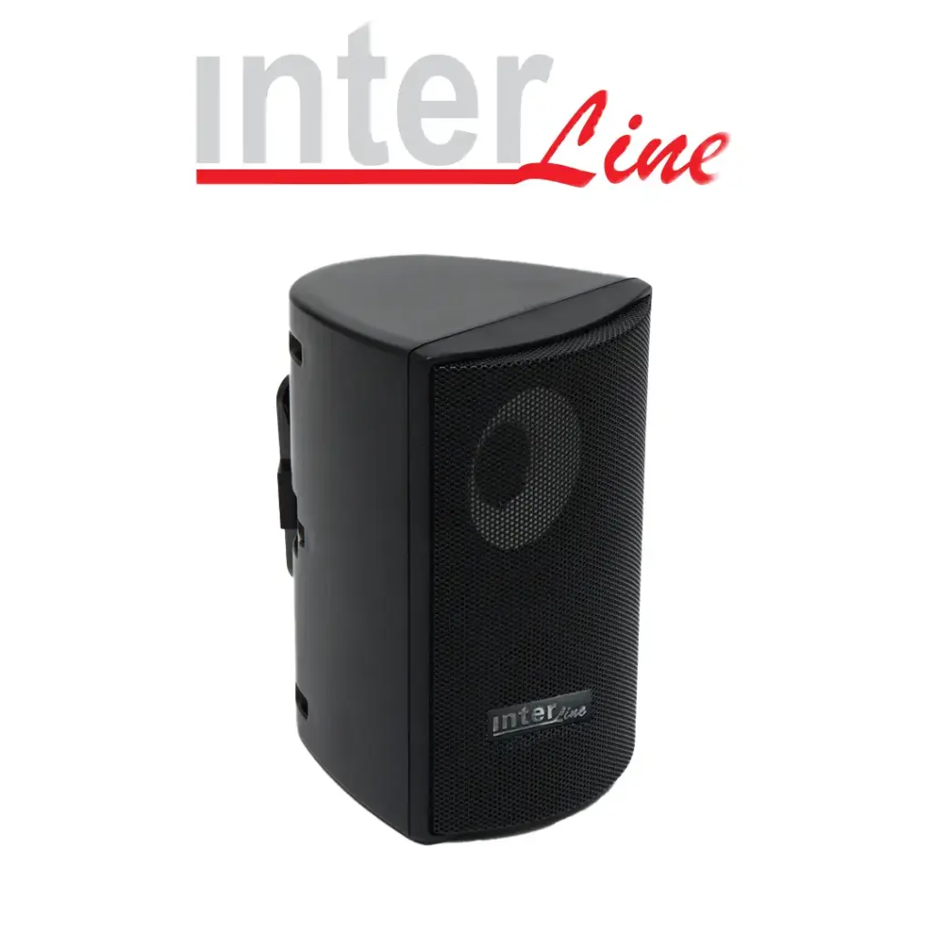 Interline GS-10 Black Wall Mount Speaker