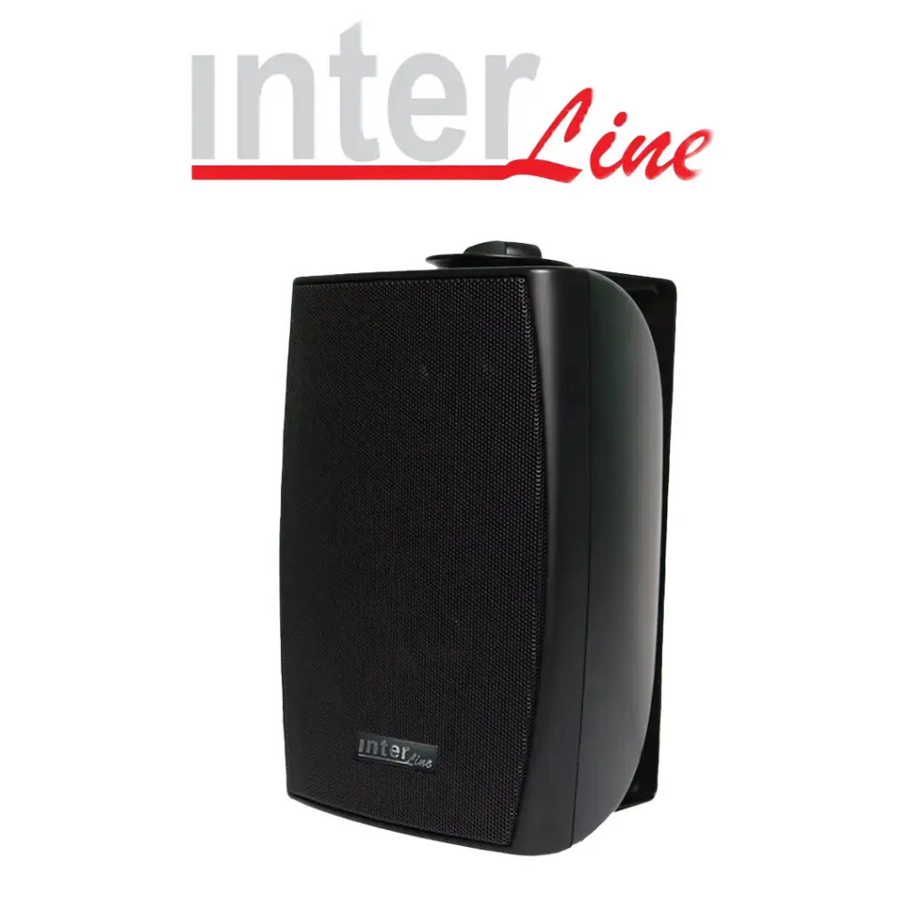 Interline GS-40 Black Wall Mount Speaker