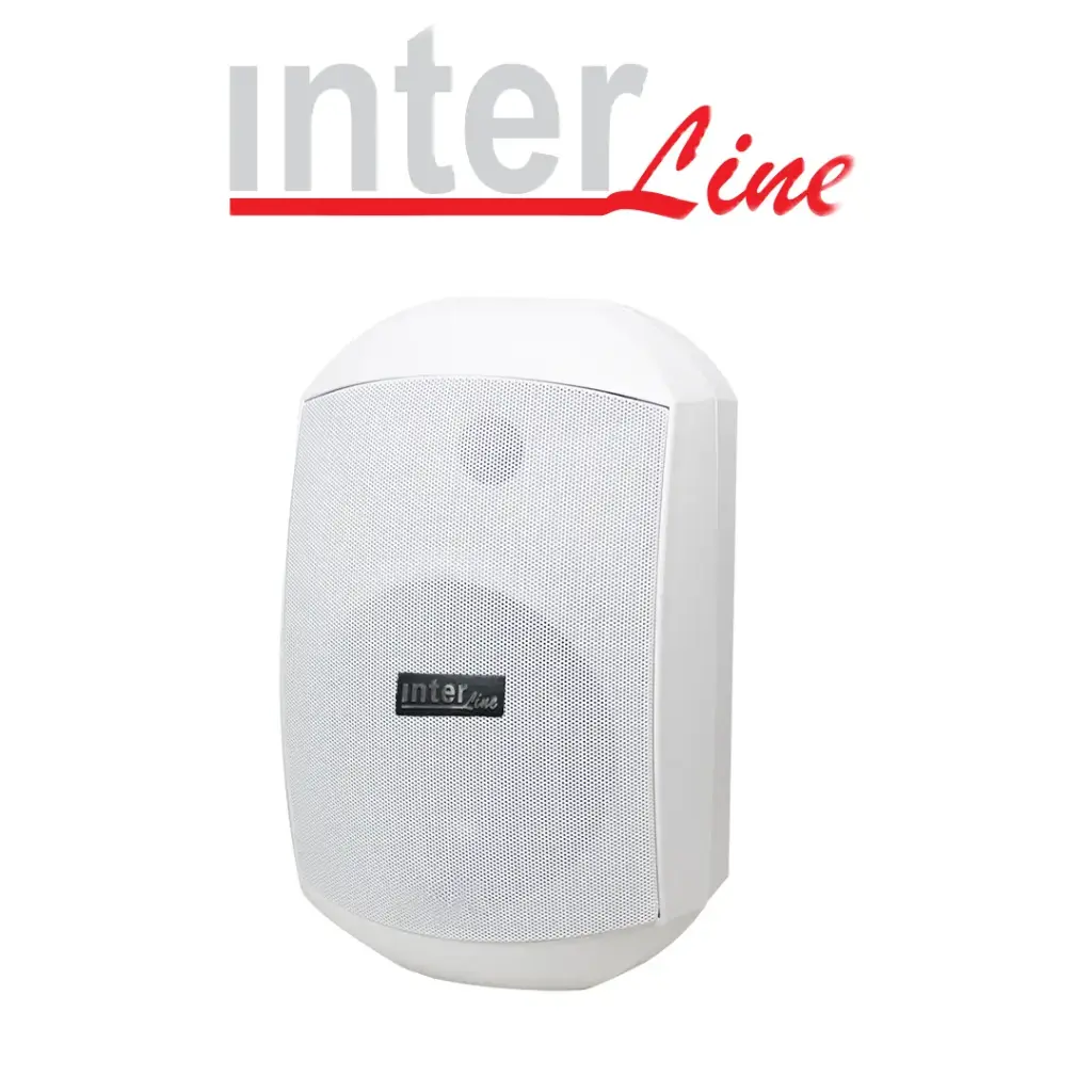 Interline RX-201 White Wall Mount Speaker