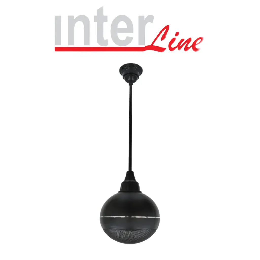 Interline CU-600 Black Pendant Speaker