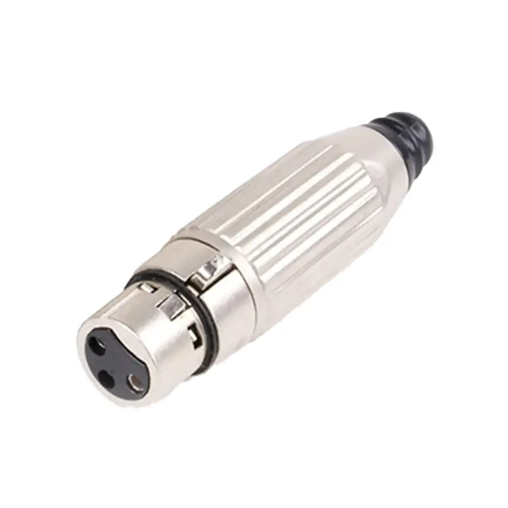 XLR Jack 3 Pole Silver (F)
