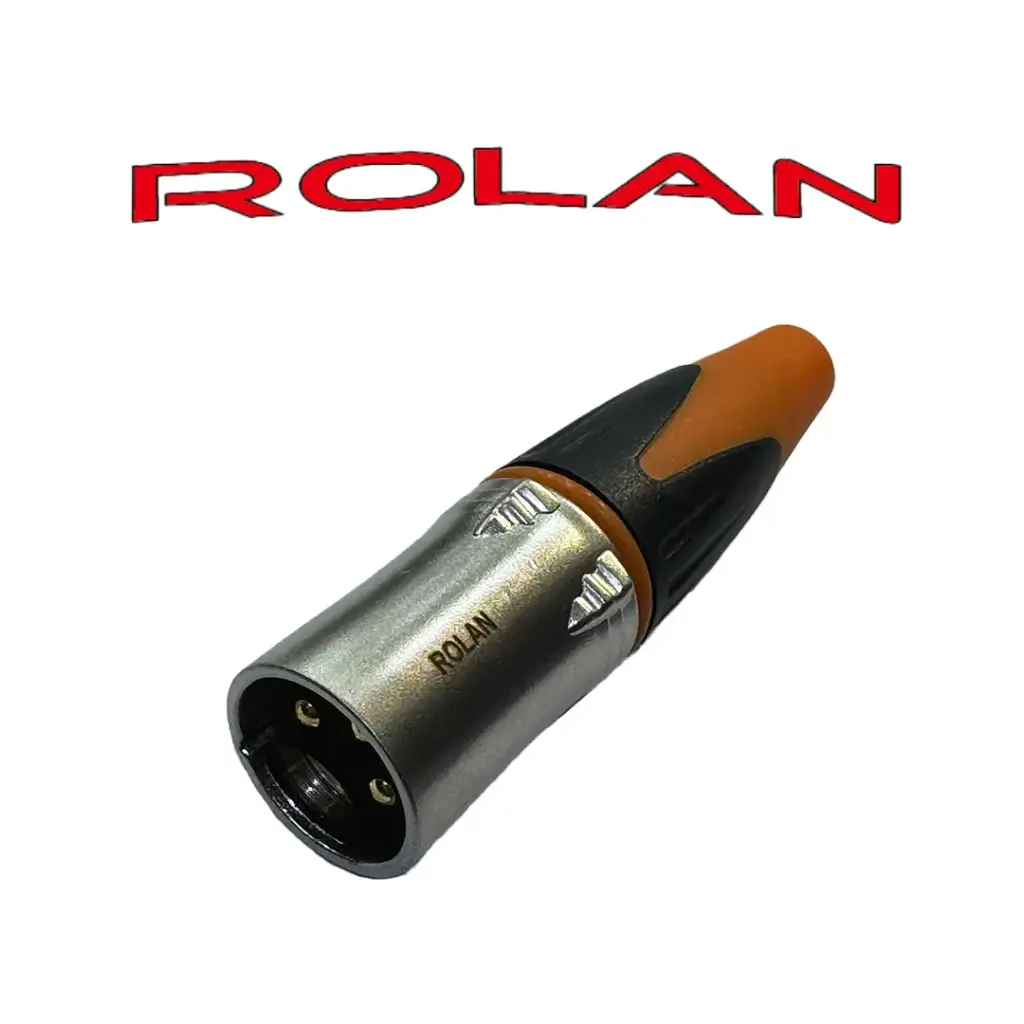 XLR Jack 3 Pole Rolan WP (M)