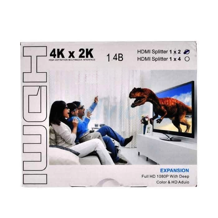 HDMI Splitter 1in/2out Mini