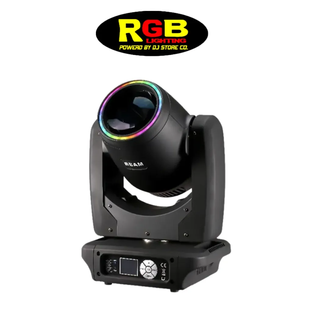 RGB Beam & Spot 300 Ring LED Moving Head