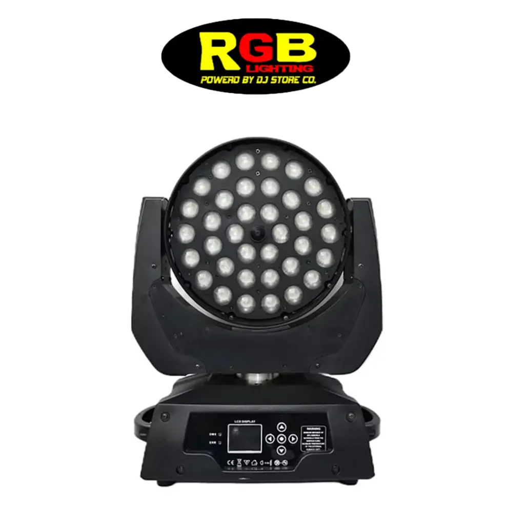 RGB Wash Zoom (36X10W) Moving Head