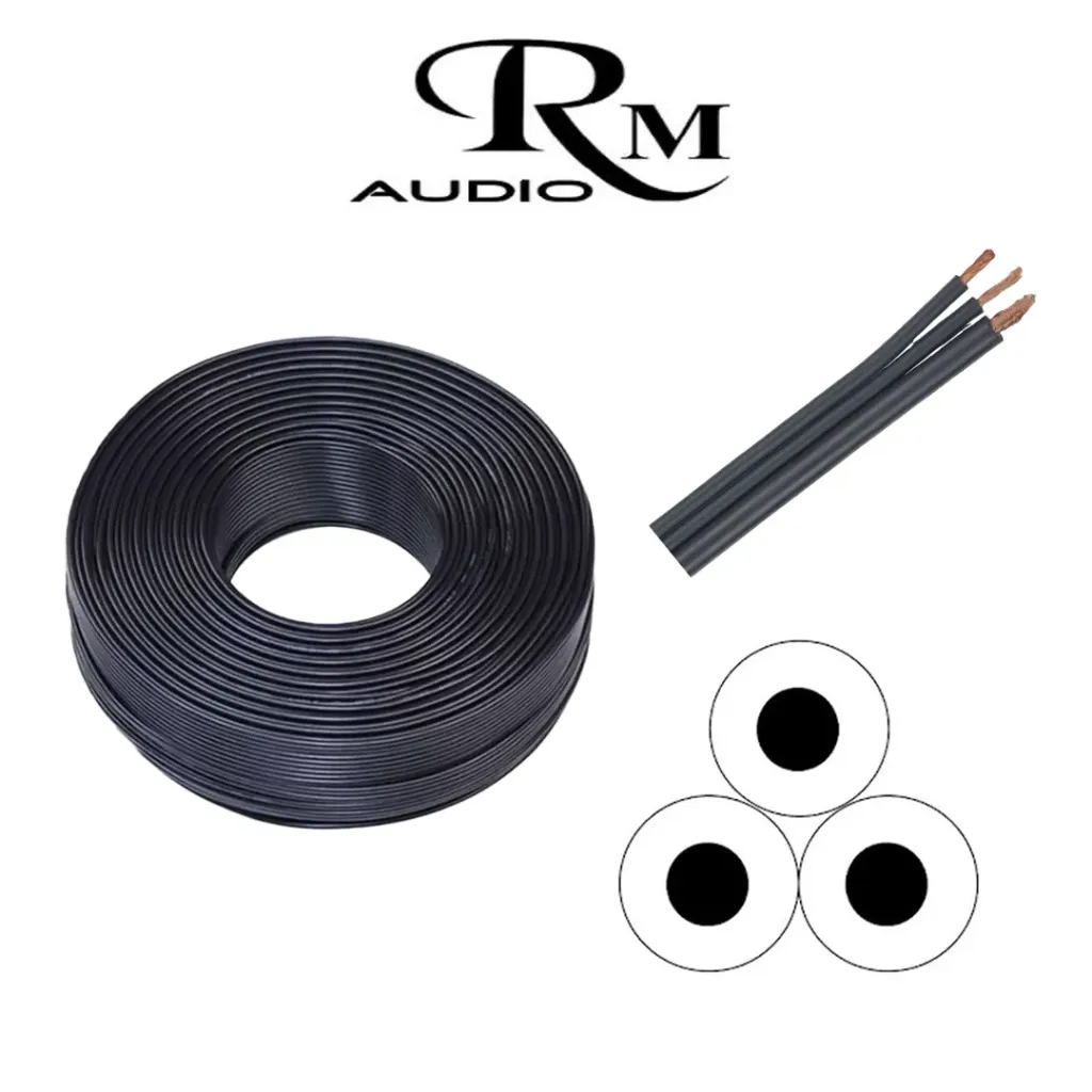 RM AV Triple 100M Roll Bulk Cable