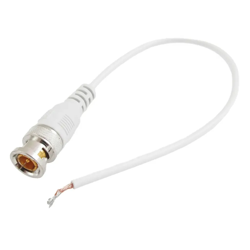 BNC Wire Shield White