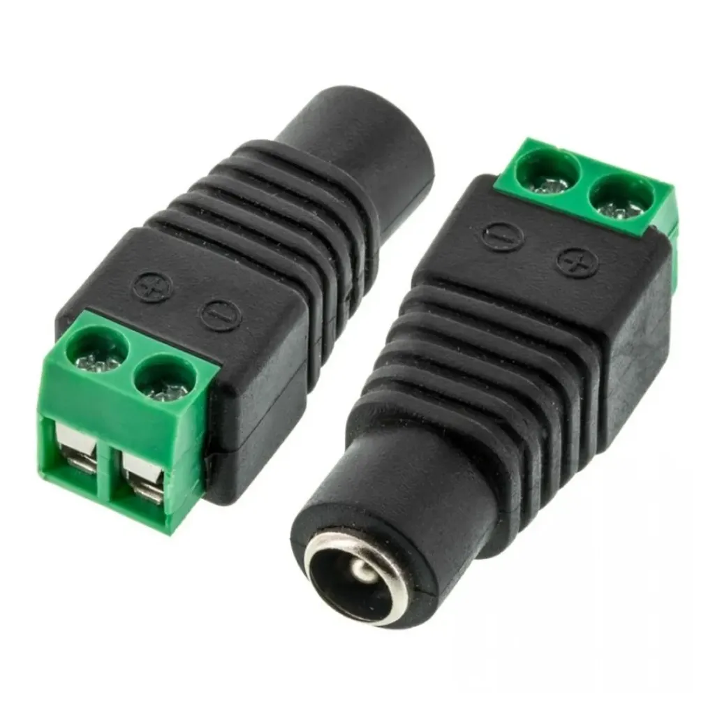 DC Power Terminal Block Jack Female 