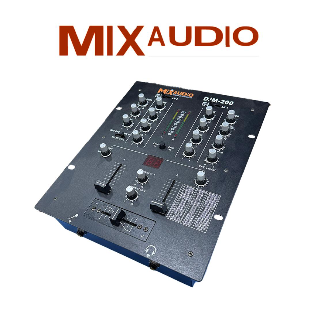 MIX AUDIO mixer djm-200