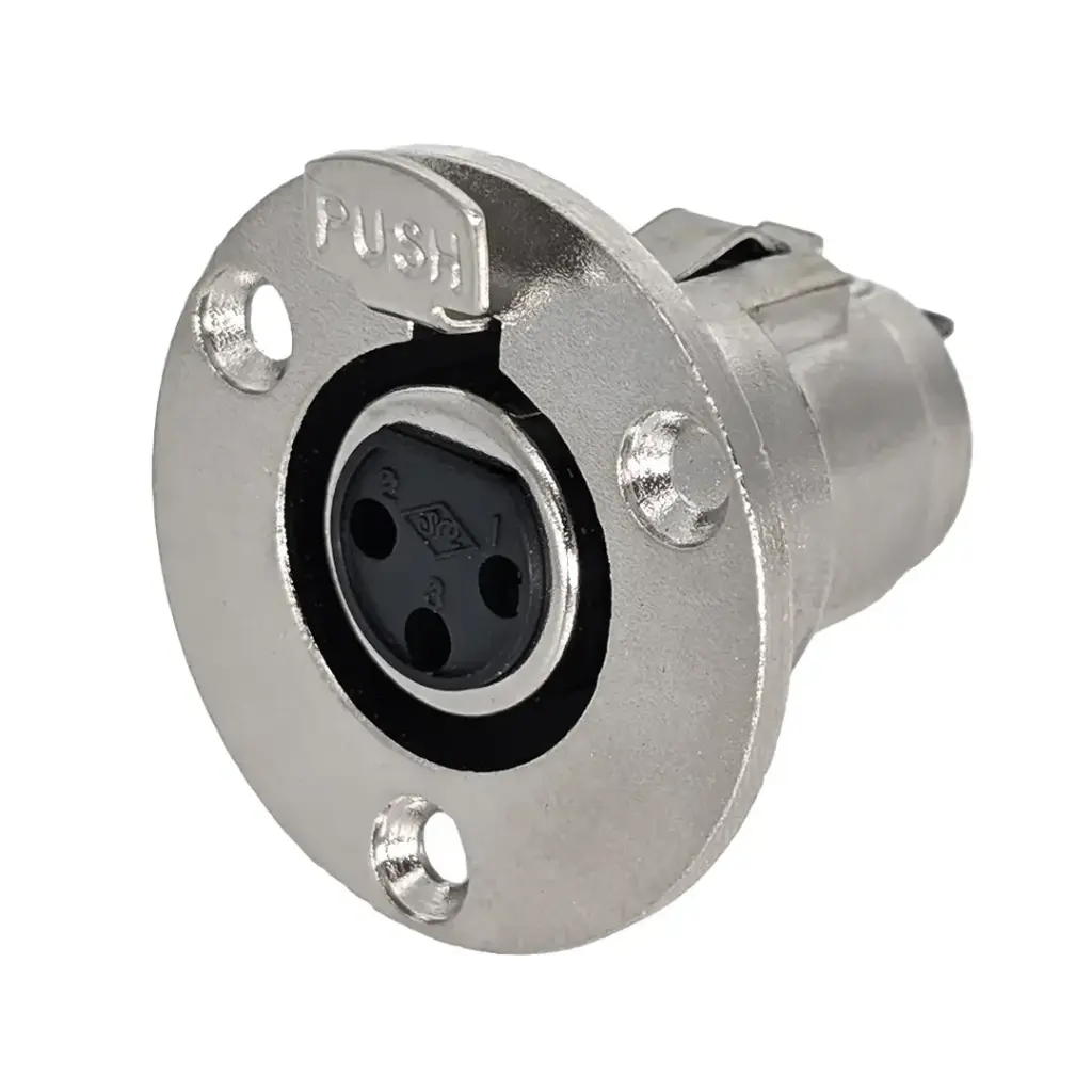 XLR Chassis Round (F)