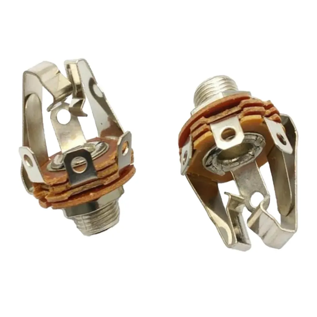 1/4" Panel Mount Round Stereo