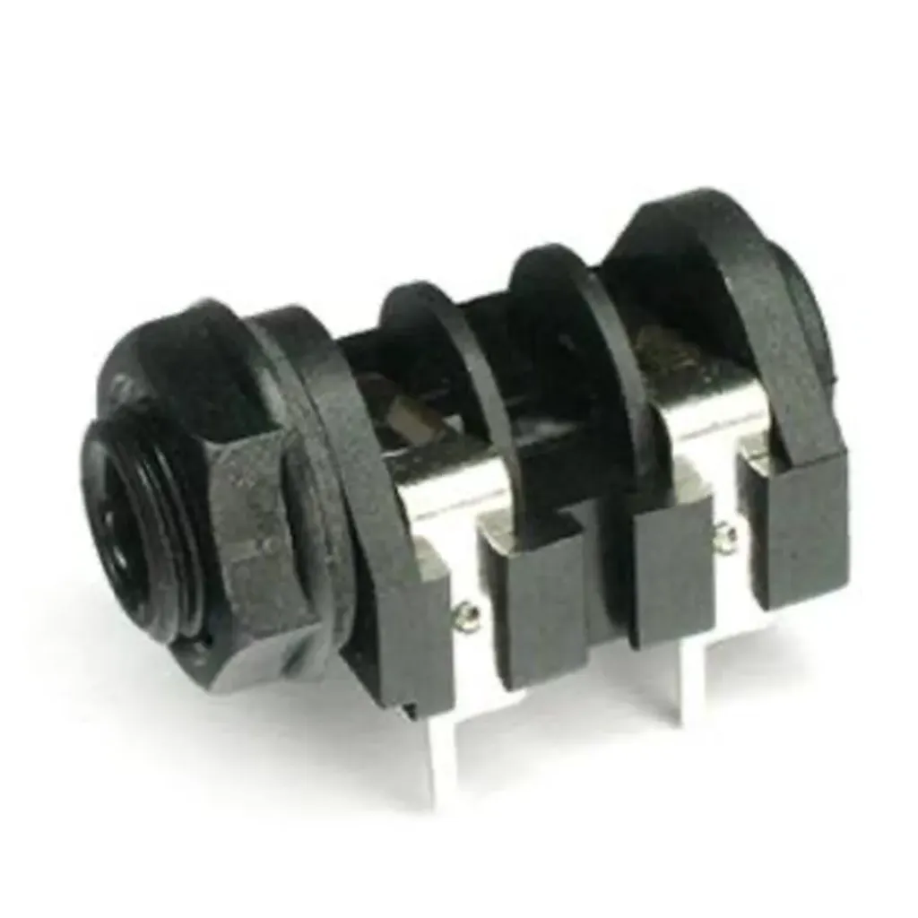 1/4" Panel Mount Cliff Mono Plastic