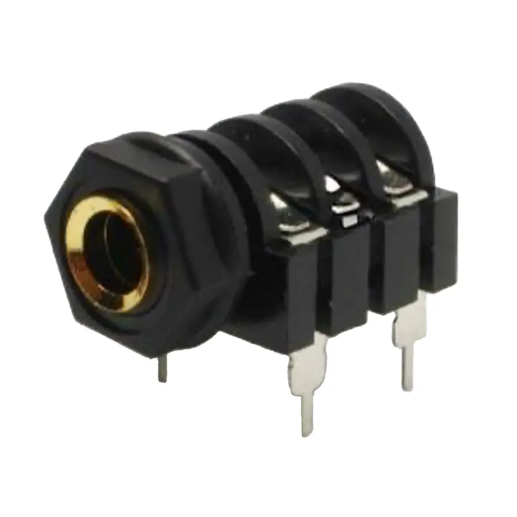 1/4" Panel Mount Cliff Mono Gold