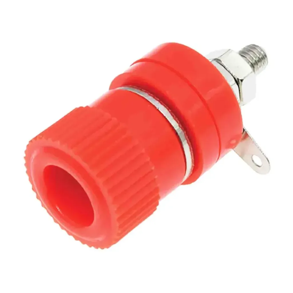 Banana Binding Post Female 3 Red