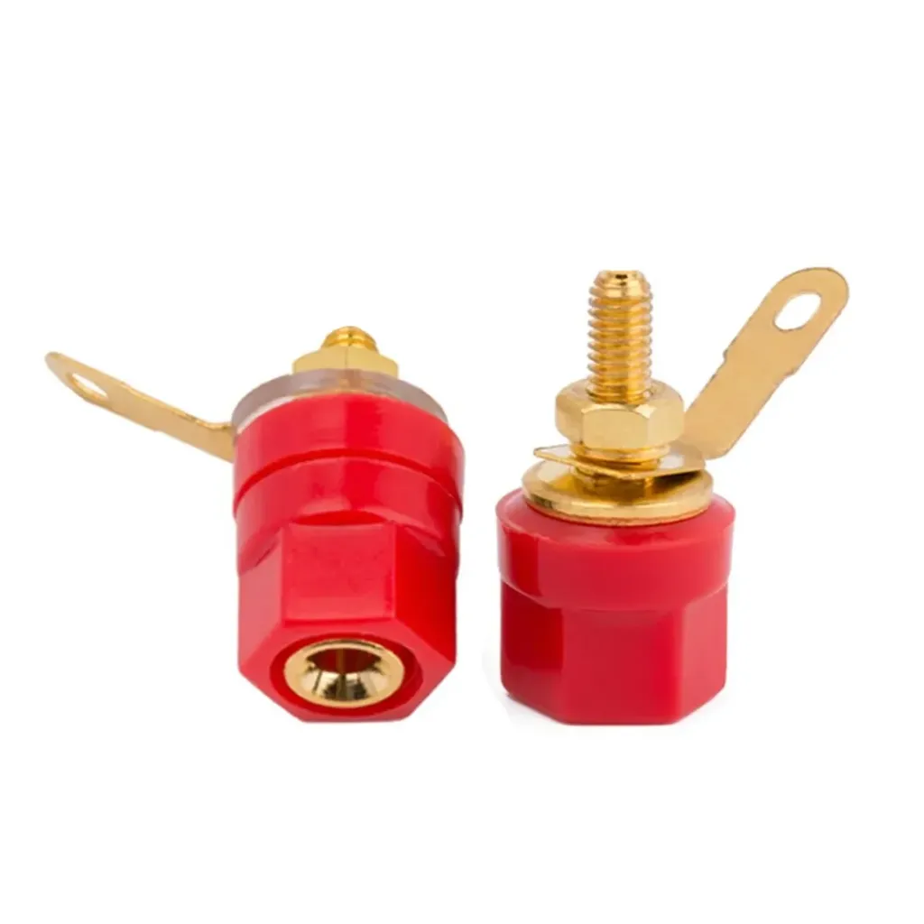 Banana Binding Post Female 6 Red