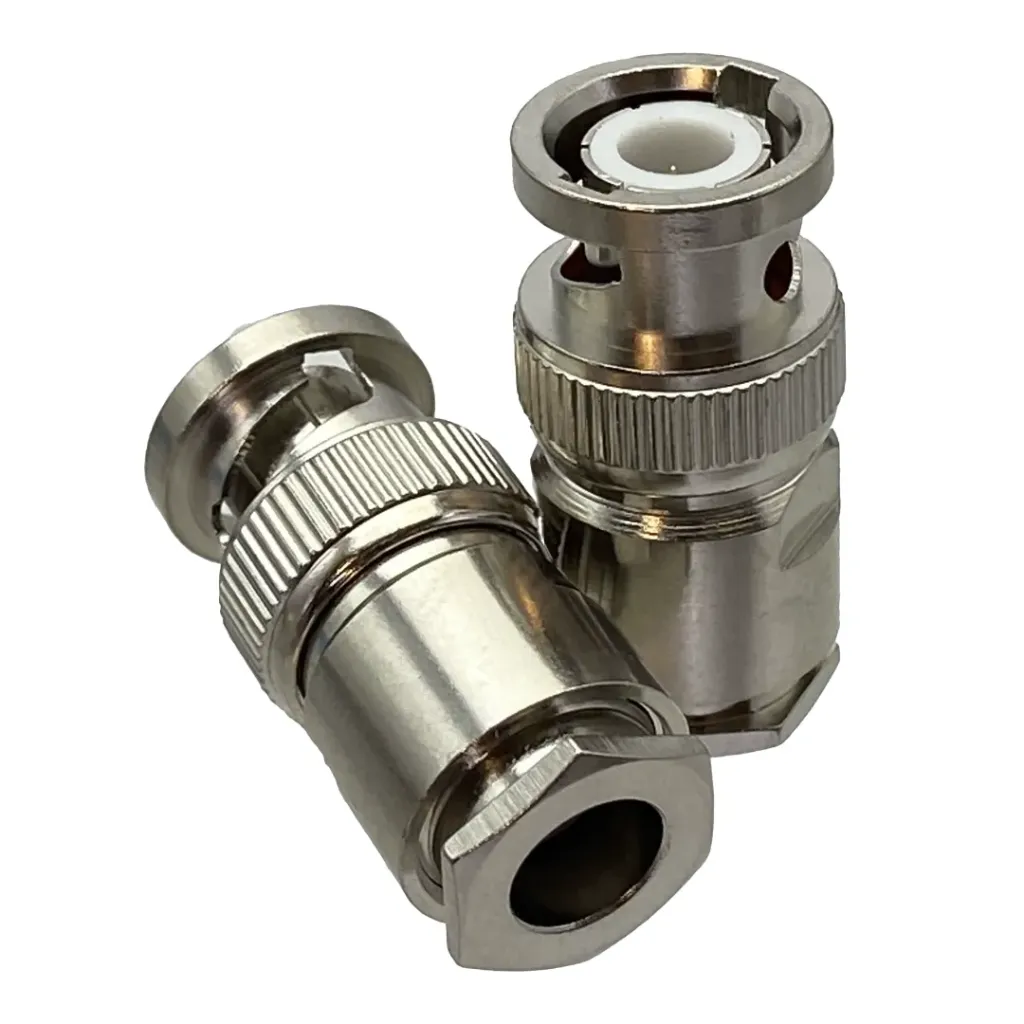 BNC Male Plug Solder Clamp