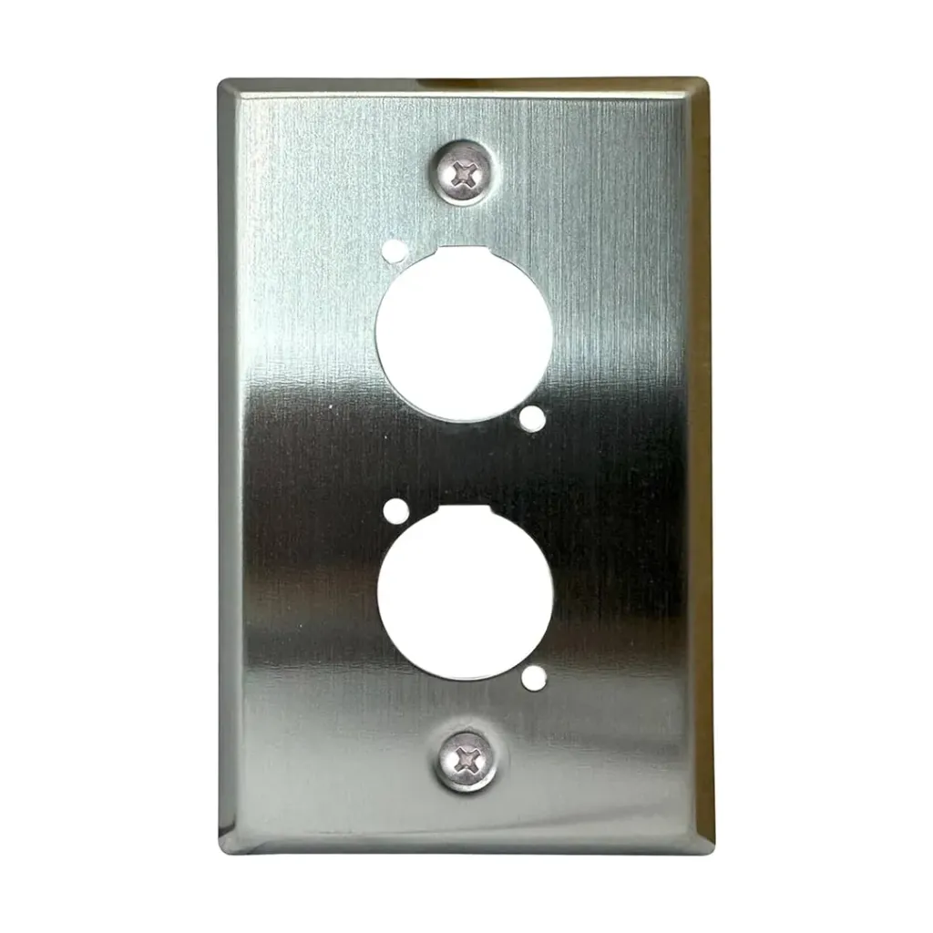 Wall Plate 2 Connectors