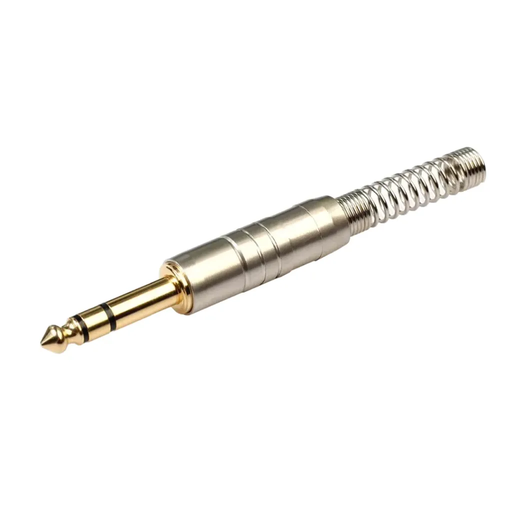1/4" Jack Spring Gold Stereo