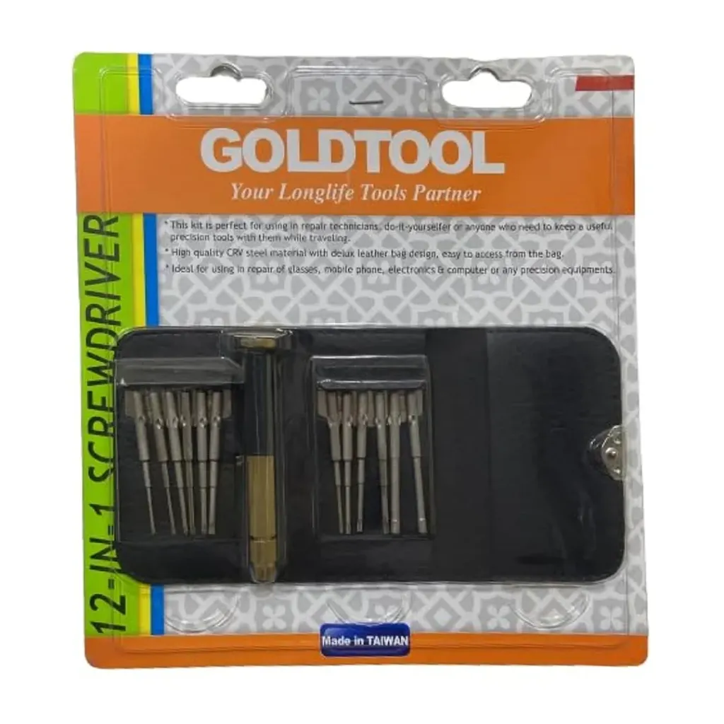 Goldtool Wallet Screw driver Kit GTK-2114