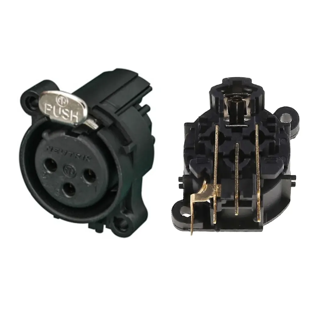 XLR Panel Mount (F)