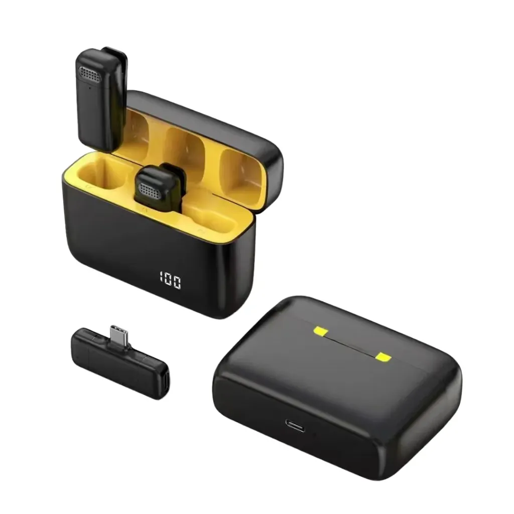 Wireless Mobile Microphone Double