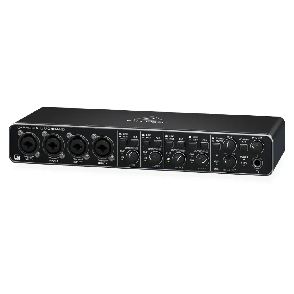 Behringer UMC404HD U-Phoria Audio Interface