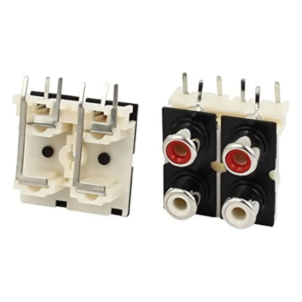 RCA PCB Mount 4 Ports