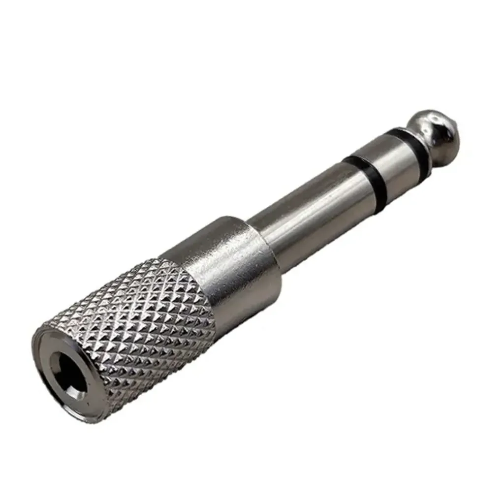 1/8"(F) - 1/4"(M) Audio Adapter Metal
